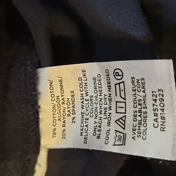 LOFT Navy Pants - Picture 6 of 6